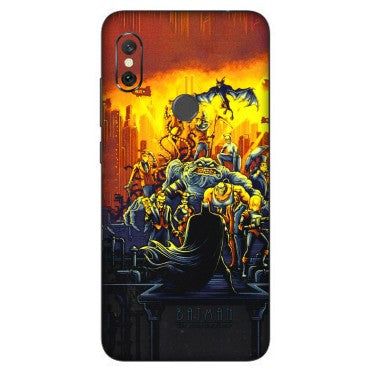 Xiaomi Redmi Phone Skins (All Models) - Games Doodles - 3D Embossed Finish (L-24) Redmi Note 6 Pro