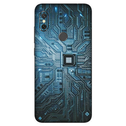 Xiaomi Redmi Phone Skins (All Models) - Original Circuit - 3D Embossed Finish (L-267) Redmi Note 6 Pro