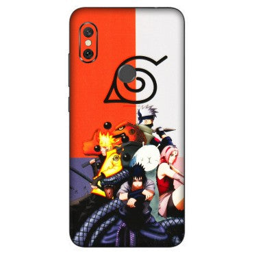 Xiaomi Redmi Phone Skins (All Models) - Naruto Final Fight - 3D Embossed Finish (L-33) Redmi Note 6 Pro