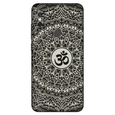 Xiaomi Redmi Phone Skins (All Models) - Aum Elegant Mandala - 3D Embossed Finish (L-62) Redmi Note 6 Pro