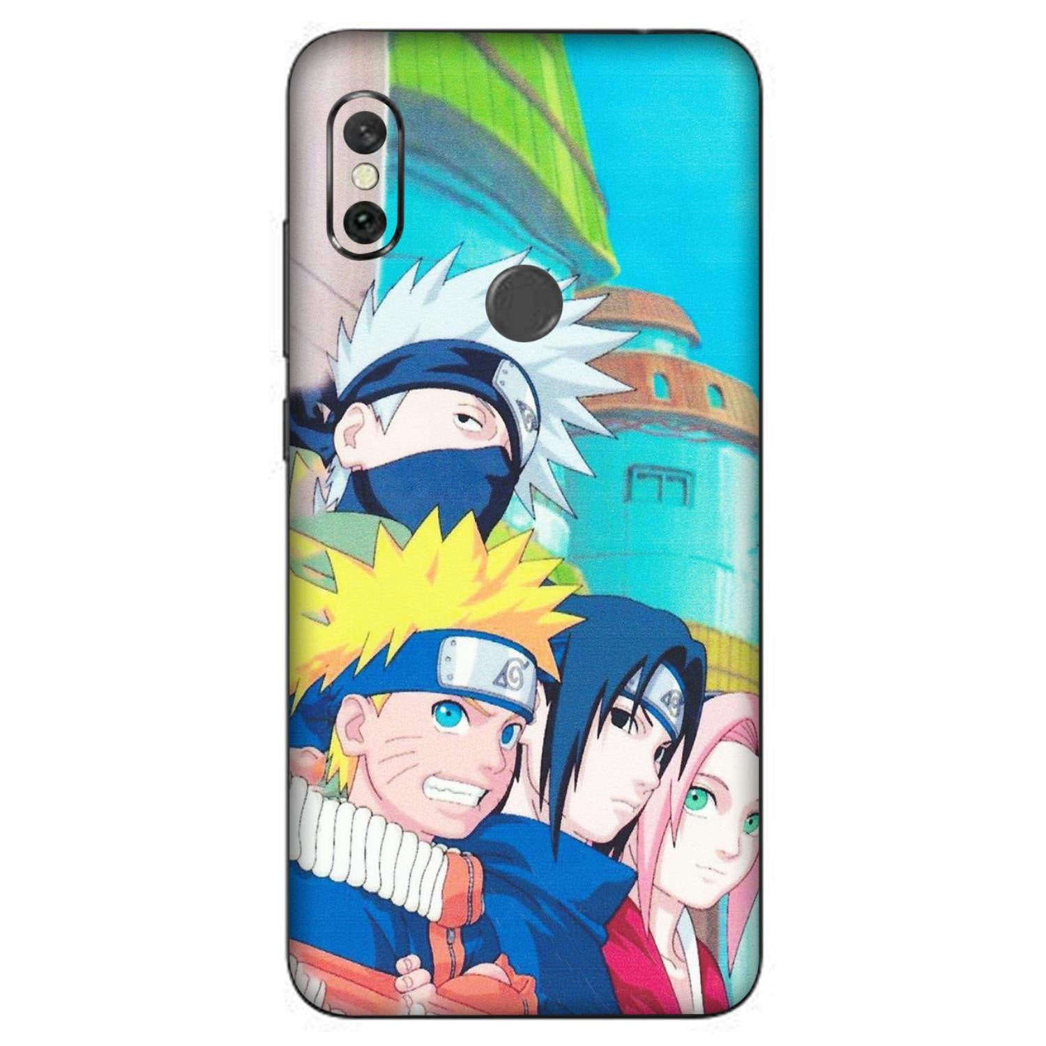Xiaomi Redmi Phone Skins (All Models) - Team Minato And Kakashi - Matte Finish (M-101) Redmi Note 6 Pro
