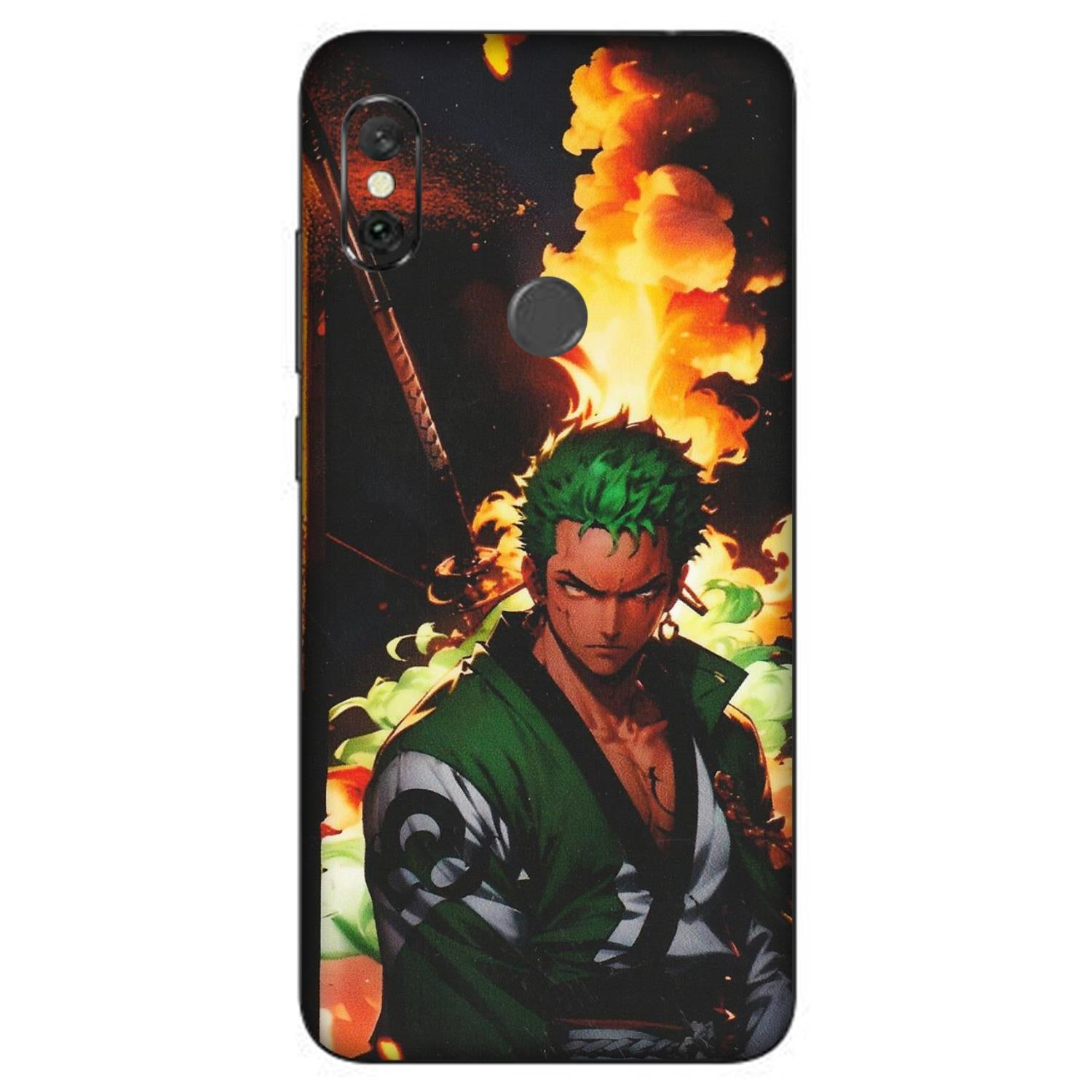 Xiaomi Redmi Phone Skins (All Models) - Roronoa Zoro - Matte Finish (M-102) Redmi Note 6 Pro