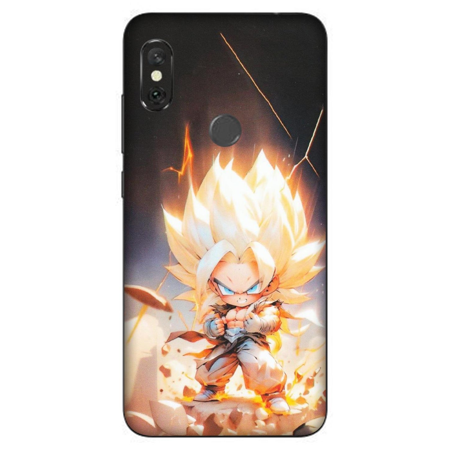 Xiaomi Redmi Phone Skins (All Models) - Goku Dragon Cute Anime - Matte Finish (M-131) Redmi Note 6 Pro