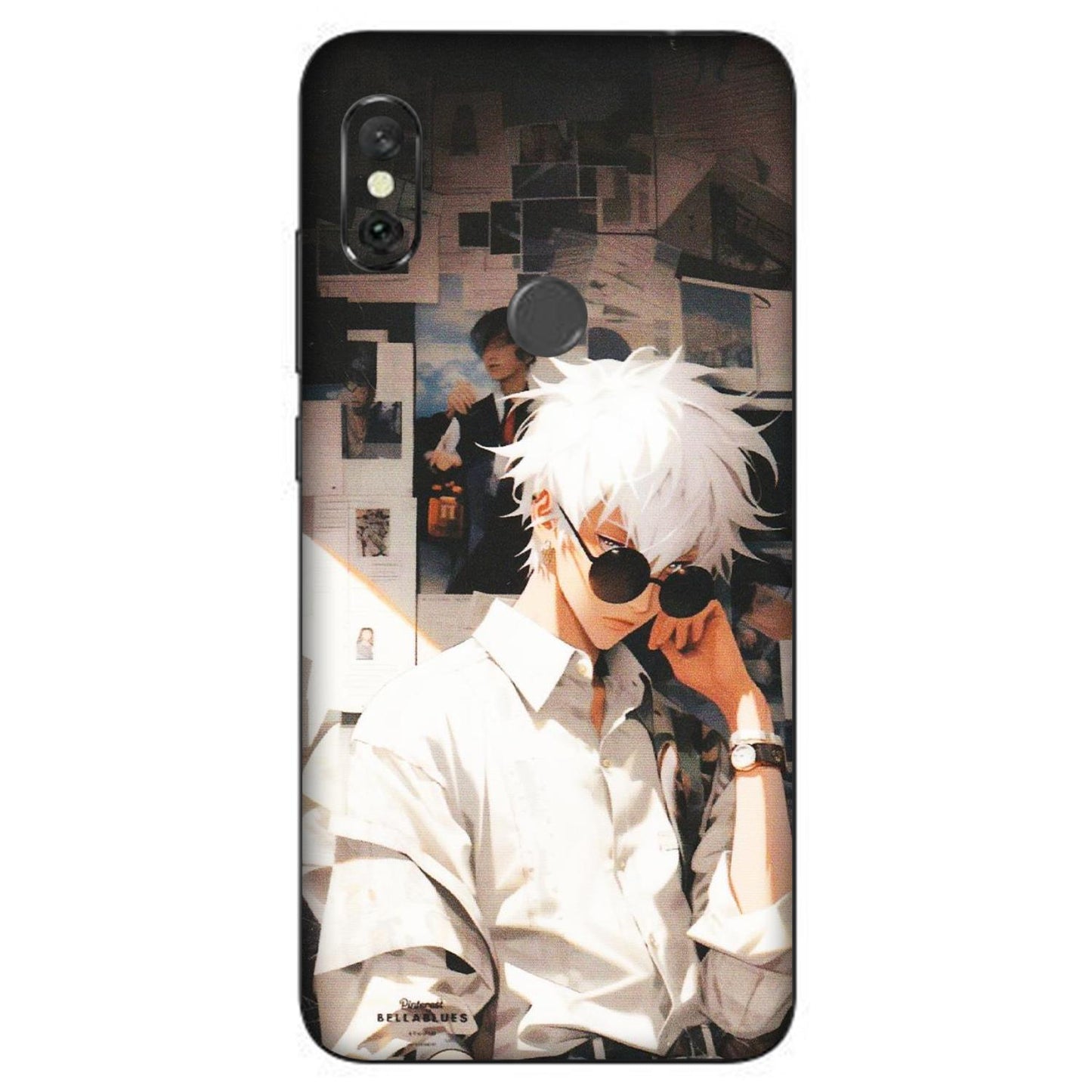 Xiaomi Redmi Phone Skins (All Models) - Gojo Satoru Jujustu Kaisen Anime - Matte Finish (M-156) Redmi Note 6 Pro