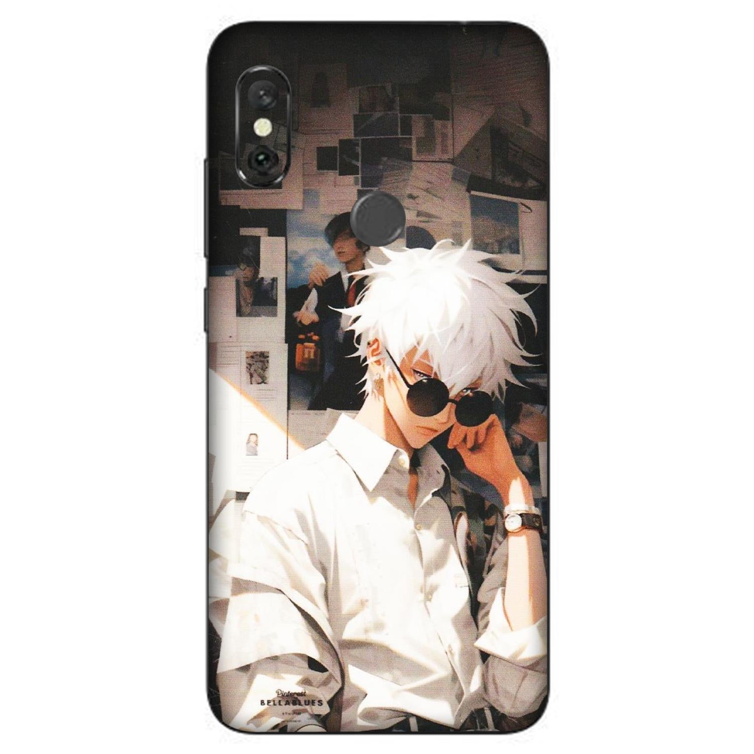 Xiaomi Redmi Phone Skins (All Models) - Gojo Satoru Jujustu Kaisen Anime - Matte Finish (M-156) Redmi Note 6 Pro