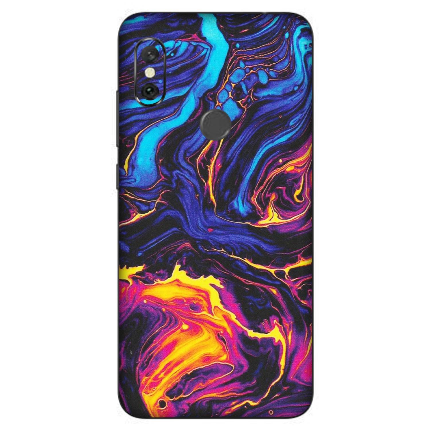 Xiaomi Redmi Phone Skins (All Models) - Abstract Paint Classy - Matte Finish (M-15) Redmi Note 6 Pro
