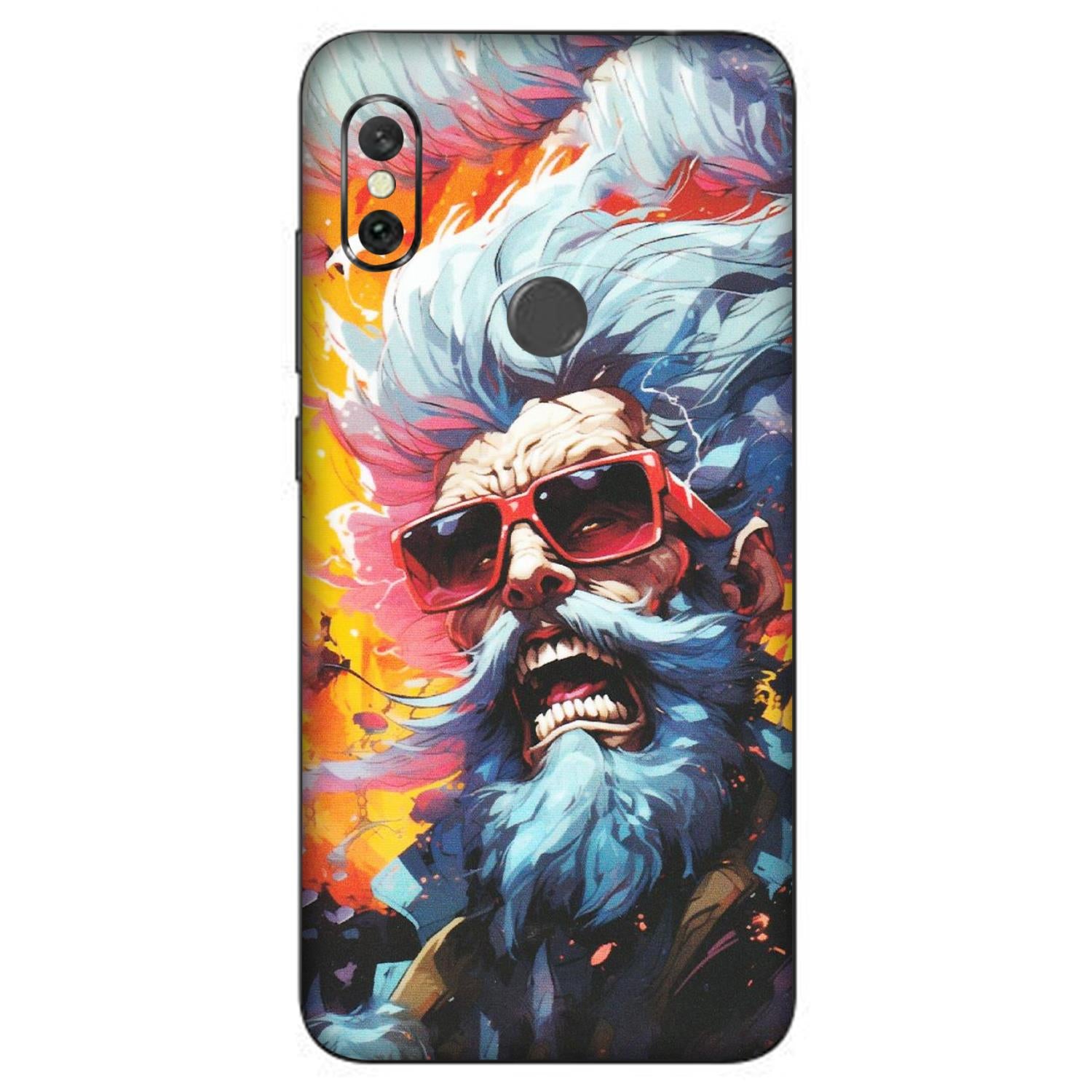 Xiaomi Redmi Phone Skins (All Models) - Daddy Cool Character - Matte Finish (M-43) Redmi Note 6 Pro