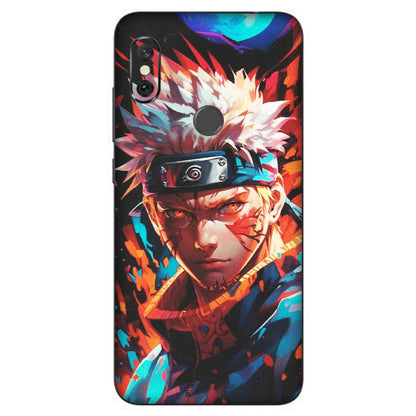 Xiaomi Redmi Phone Skins (All Models) - Anime Ferocious Character - Matte Finish (M-44) Redmi Note 6 Pro