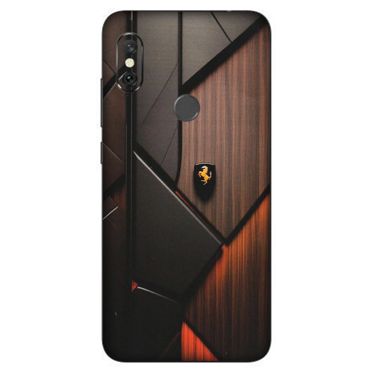 Xiaomi Redmi Phone Skins (All Models) - Lambo Beauty Wood Pattern Sober - Matte Finish (M-51) Redmi Note 6 Pro