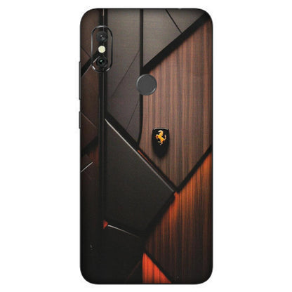 Xiaomi Redmi Phone Skins (All Models) - Lambo Beauty Wood Pattern Sober - Matte Finish (M-51) Redmi Note 6 Pro