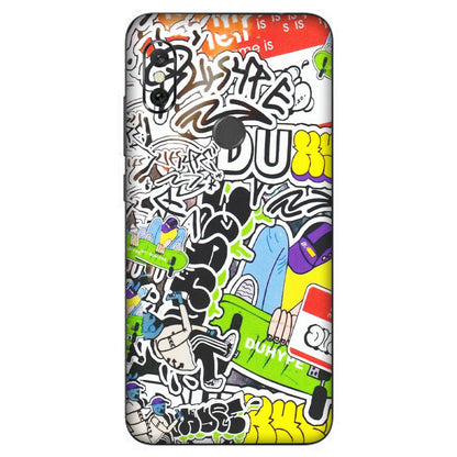 Xiaomi Redmi Phone Skins (All Models) - Dope Graffiti - Matte Finish (M-61) Redmi Note 6 Pro