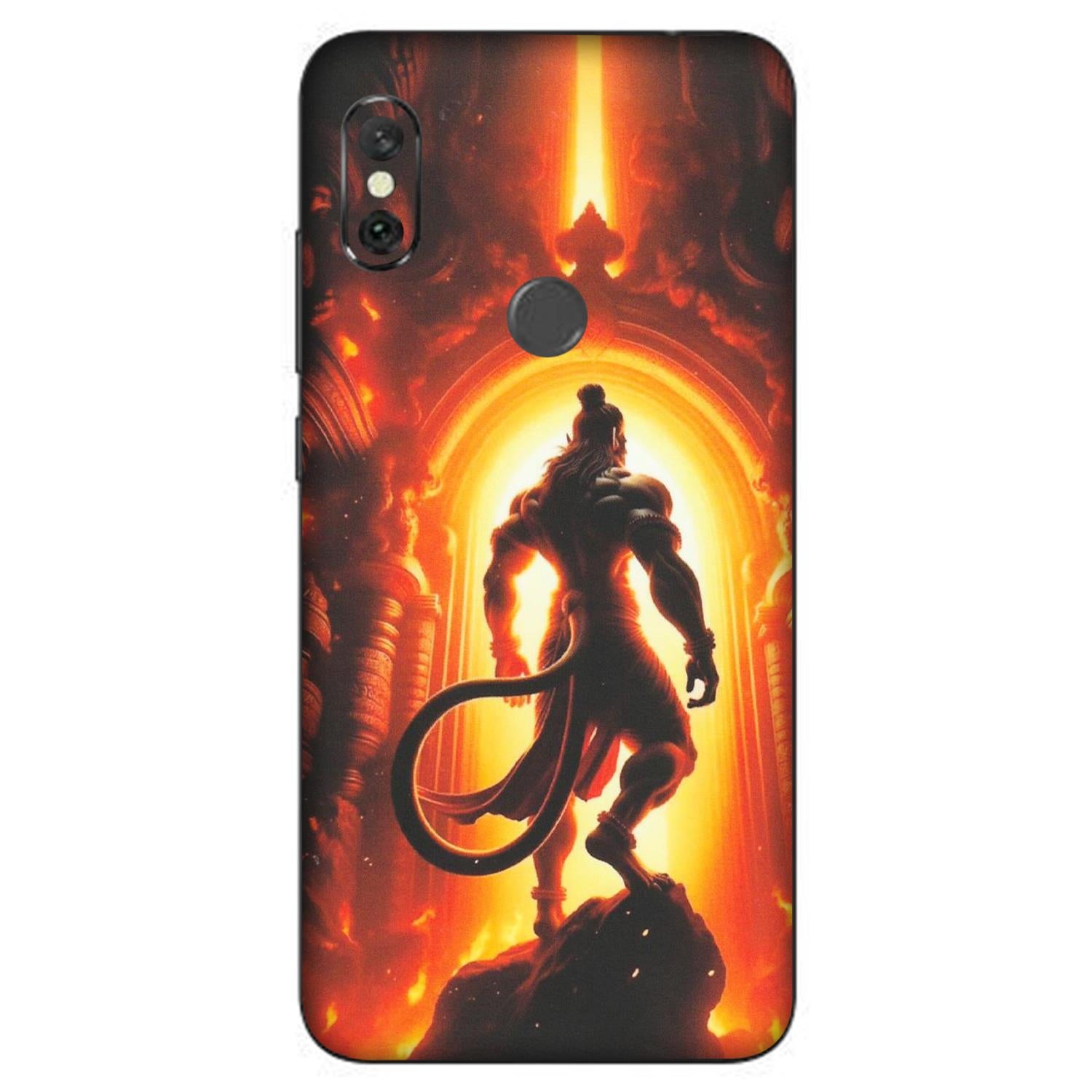 Xiaomi Redmi Phone Skins (All Models) - HanumanJi - Matte Finish (M-06) Redmi Note 6 Pro