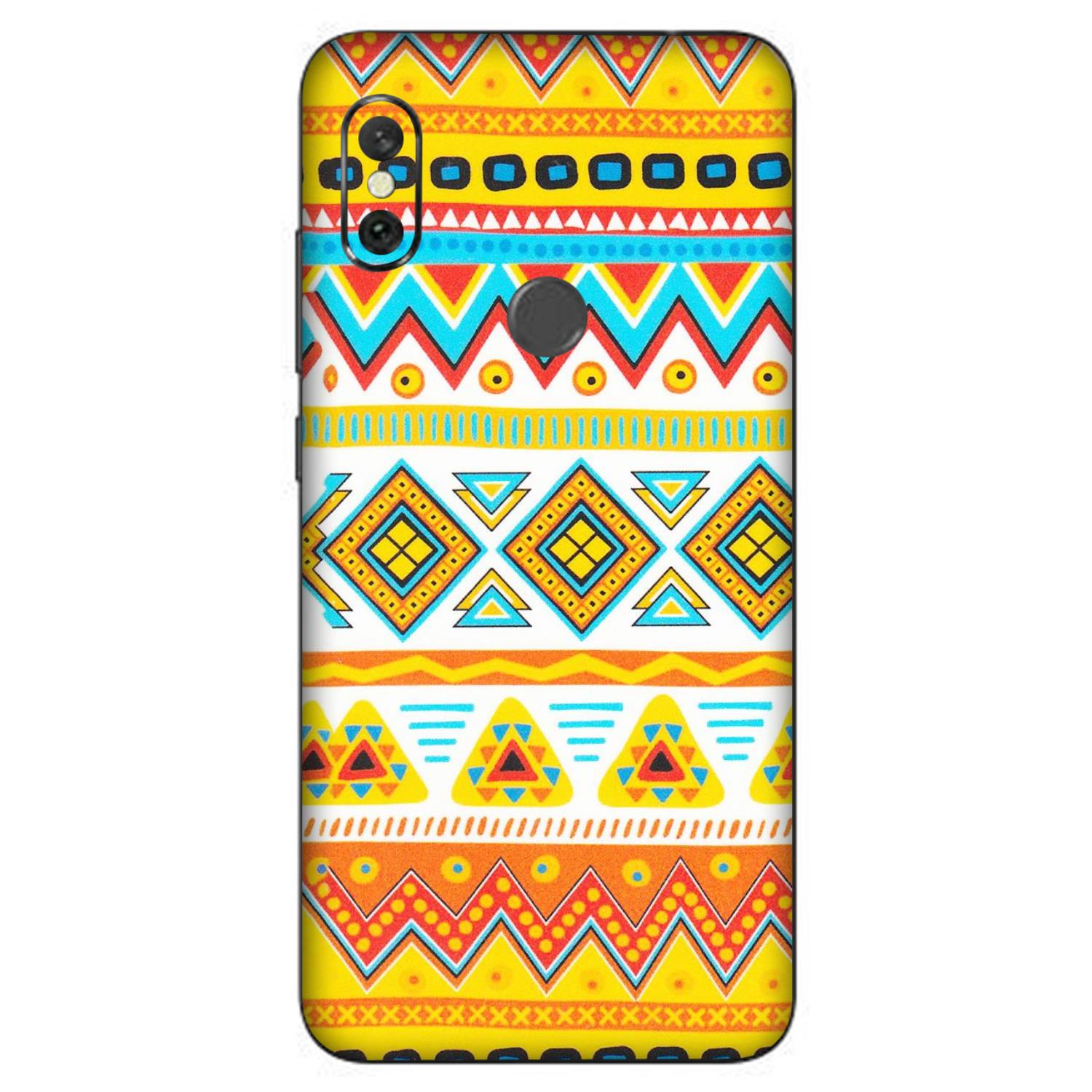 Xiaomi Redmi Phone Skins (All Models) - Mexican Abstract - Matte Finish (M-71) Redmi Note 6 Pro