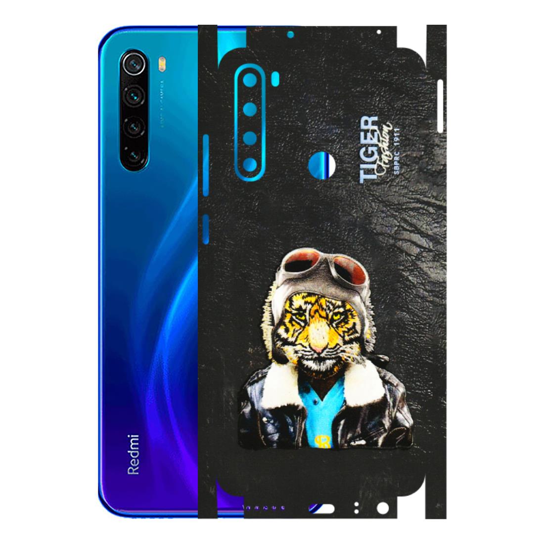 Xiaomi Redmi Phone Skins (All Models) - Rider Tiger - 3D Embossed Finish (L-113) Redmi Note 8
