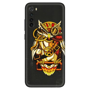 Xiaomi Redmi Phone Skins (All Models) - Classy Smart Owl - 3D Embossed Finish (L-144) Redmi Note 8