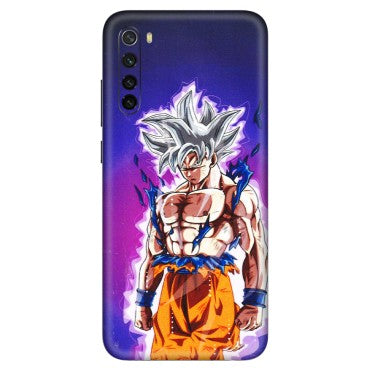 Xiaomi Redmi Phone Skins (All Models) - Goku Purple Anime - 3D Embossed Finish (L-147) Redmi Note 8
