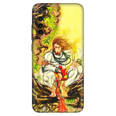 Xiaomi Redmi Phone Skins (All Models) - Lord Hanuman - 3D Embossed Finish (L-152) Redmi Note 8