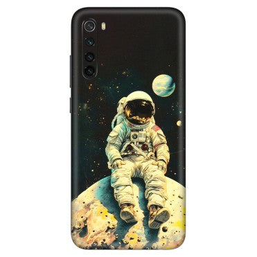 Xiaomi Redmi Phone Skins (All Models) - Astronaut in Space - 3D Embossed Finish (L-16) Redmi Note 8