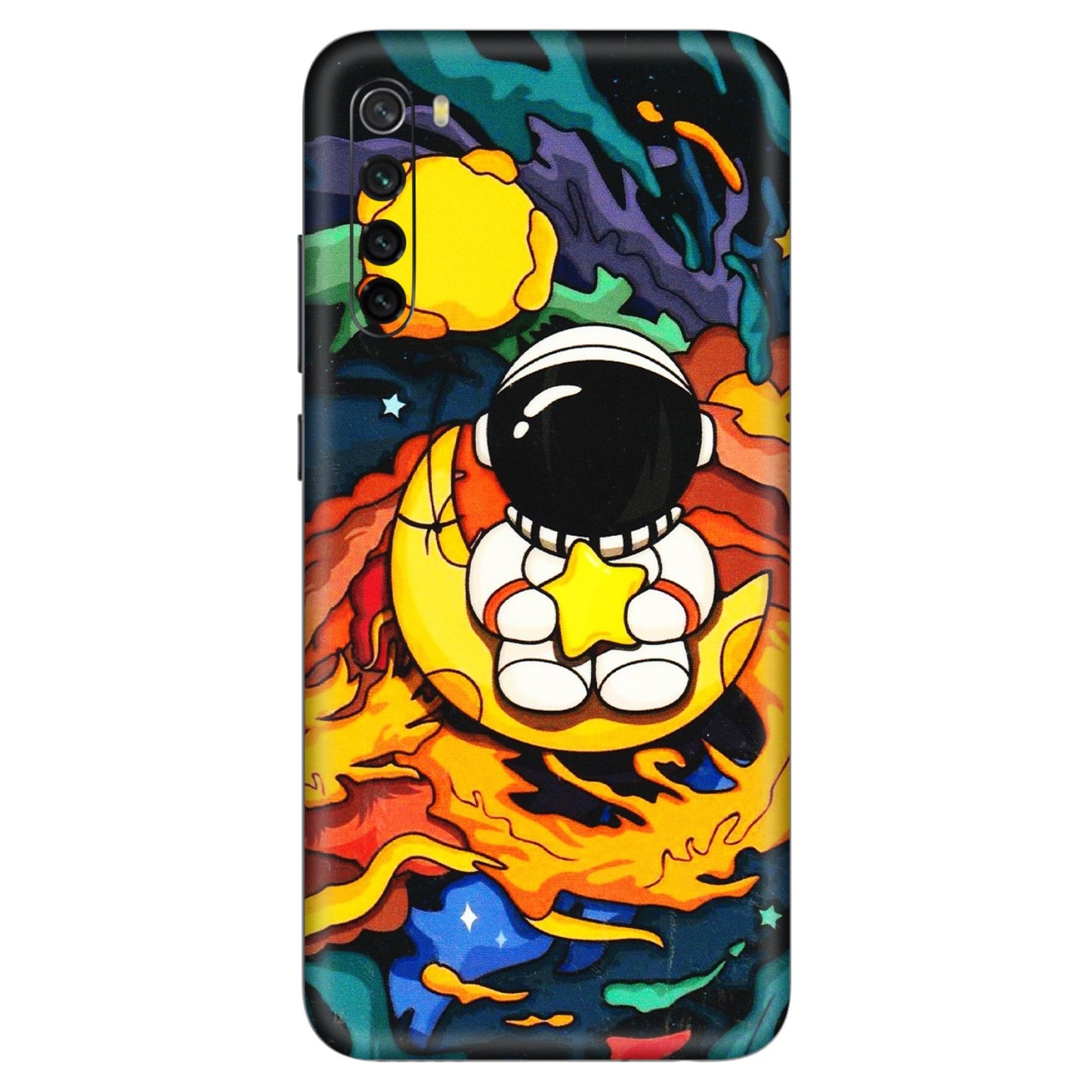 Xiaomi Redmi Phone Skins (All Models) - Baby Astronaut - 3D Embossed Finish (L-197) Redmi Note 8