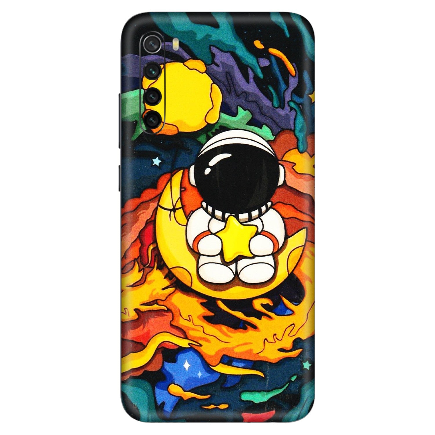 Xiaomi Redmi Phone Skins (All Models) - Baby Astronaut - 3D Embossed Finish (L-197) Redmi Note 8