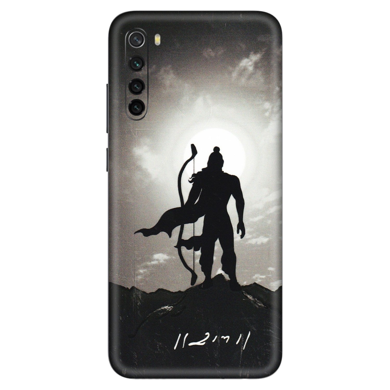 Xiaomi Redmi Phone Skins (All Models) - Jai Siya Ram - 3D Embossed Finish (L-200) Redmi Note 8