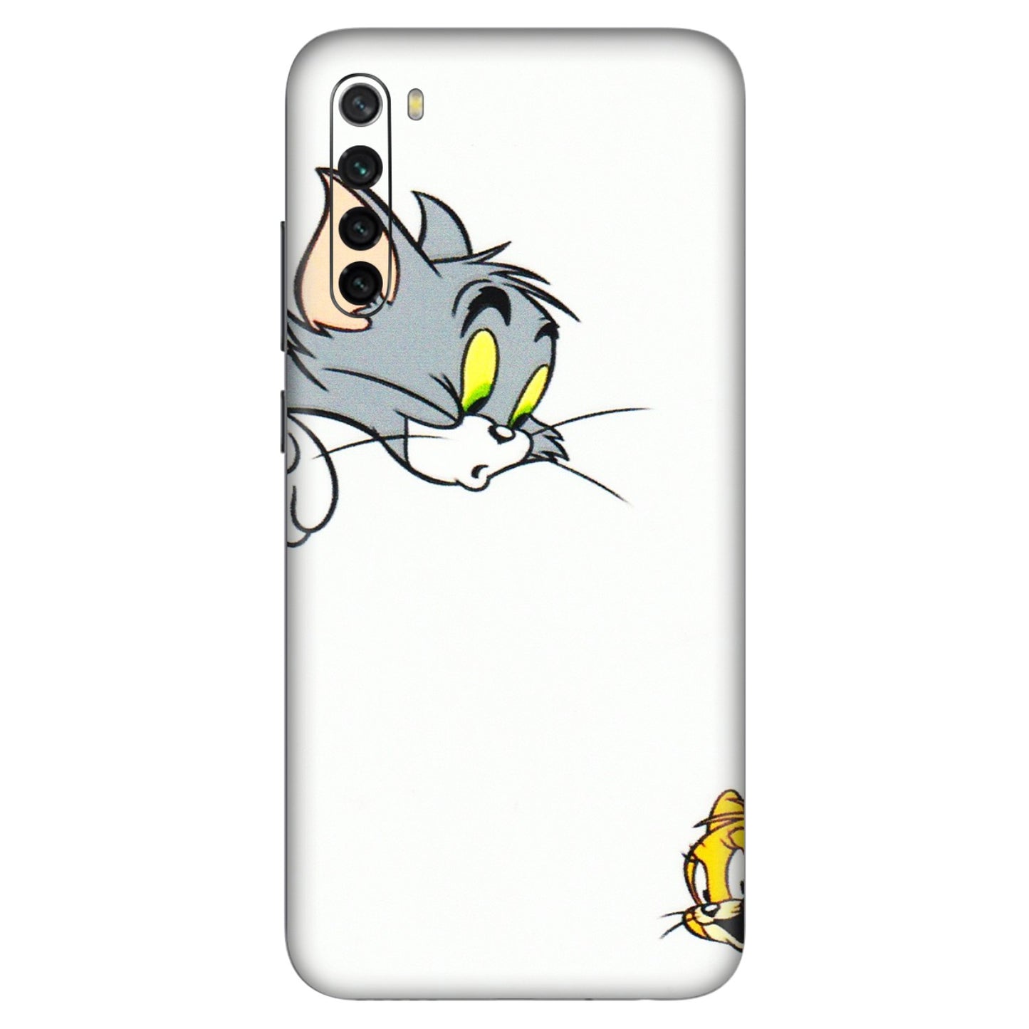 Xiaomi Redmi Phone Skins (All Models) - Cute Tom And Jerry - 3D Embossed Finish (L-220) Redmi Note 8