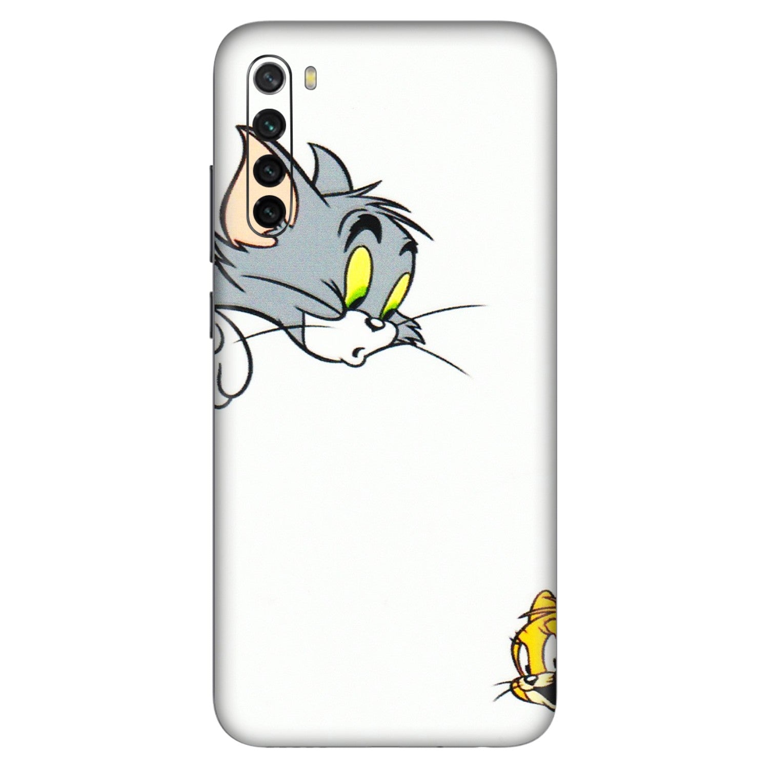 Xiaomi Redmi Phone Skins (All Models) - Cute Tom And Jerry - 3D Embossed Finish (L-220) Redmi Note 8