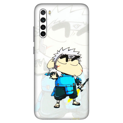 Xiaomi Redmi Phone Skins (All Models) - Angry Young Shinchan - 3D Embossed Finish (L-226) Redmi Note 8