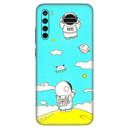 Xiaomi Redmi Phone Skins (All Models) - Blue Skies Astro Float - 3D Embossed Finish (L-230) Redmi Note 8