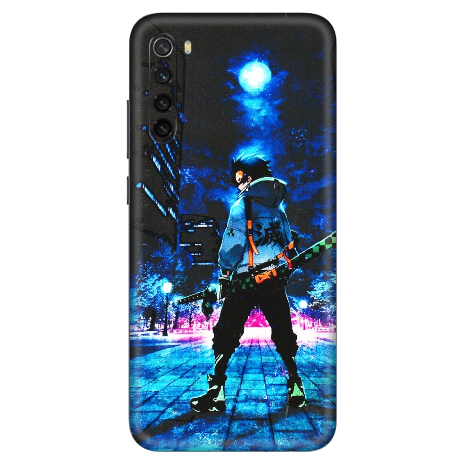 Xiaomi Redmi Phone Skins (All Models) - Demon Slayer Sword - 3D Embossed Finish (L-247) Redmi Note 8