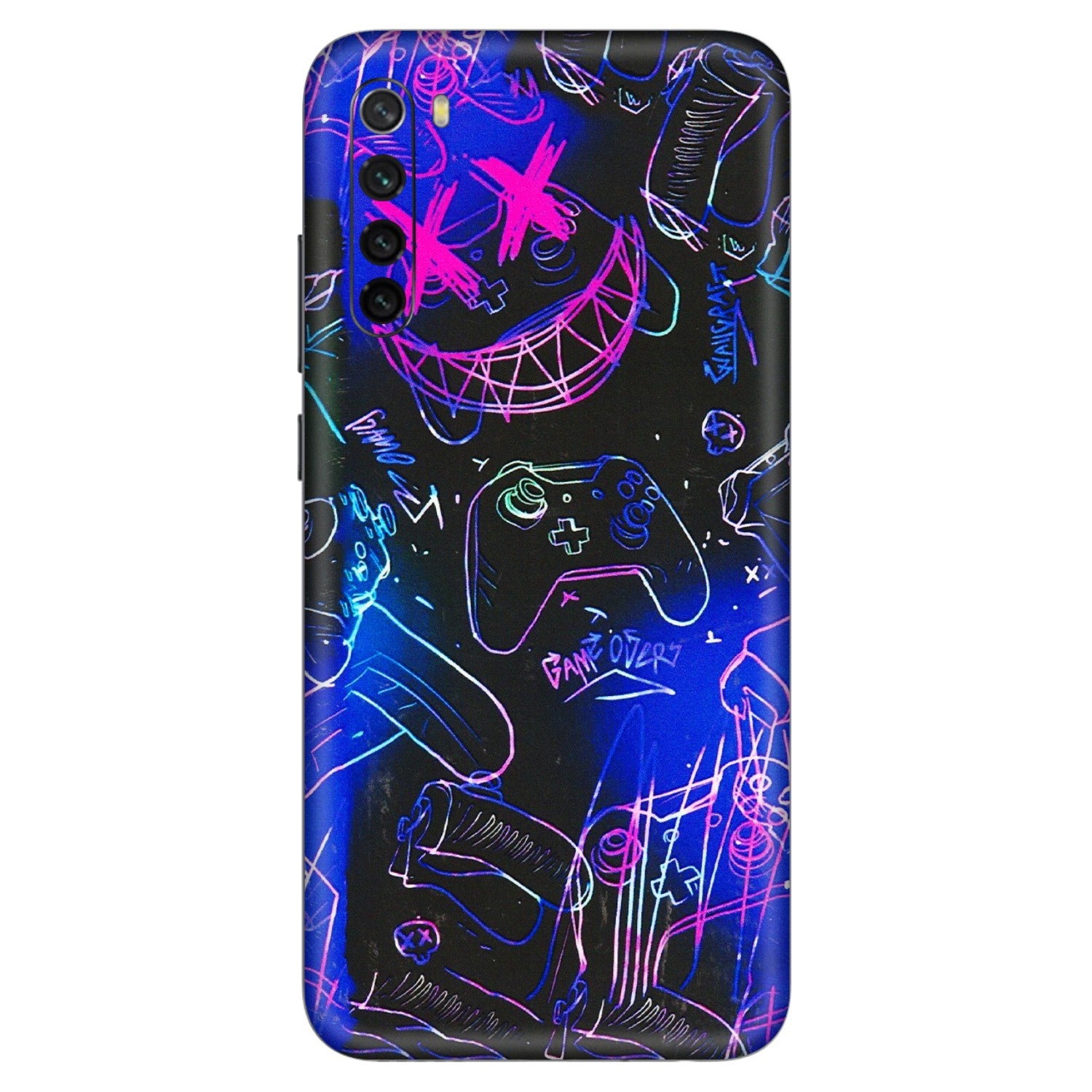 Xiaomi Redmi Phone Skins (All Models) - Gamers Paradise - 3D Embossed Finish (L-258) Redmi Note 8