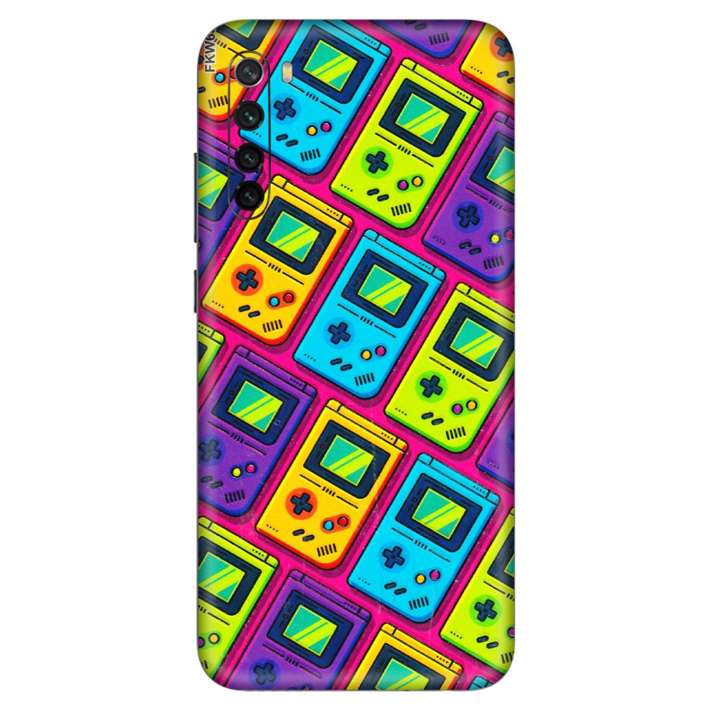 Xiaomi Redmi Phone Skins (All Models) - Gameboy Colourful - 3D Embossed Finish (L-266) Redmi Note 8