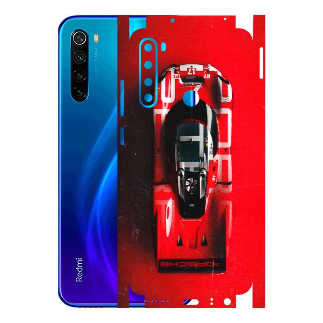Xiaomi Redmi Phone Skins (All Models) - Red Porsche Car Logo - 3D Embossed Finish (L-315) Redmi Note 8