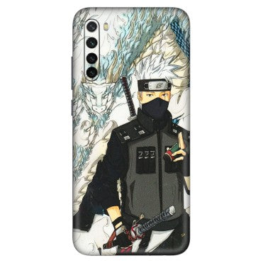 Xiaomi Redmi Phone Skins (All Models) - Kakashi Hatake Naruto Anime - 3D Embossed Finish (L-46) Redmi Note 8
