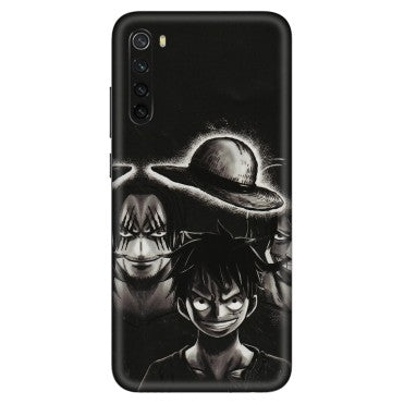 Xiaomi Redmi Phone Skins (All Models) - Black Luffy Hat - 3D Embossed Finish (L-57) Redmi Note 8