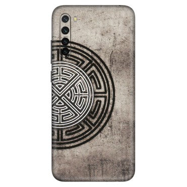 Xiaomi Redmi Phone Skins (All Models) - Mysterious Circular Design - 3D Embossed Finish (L-63) Redmi Note 8