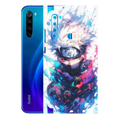 Xiaomi Redmi Phone Skins (All Models) - Naruto Face Mask - Matte Finish (M-03) Redmi Note 8