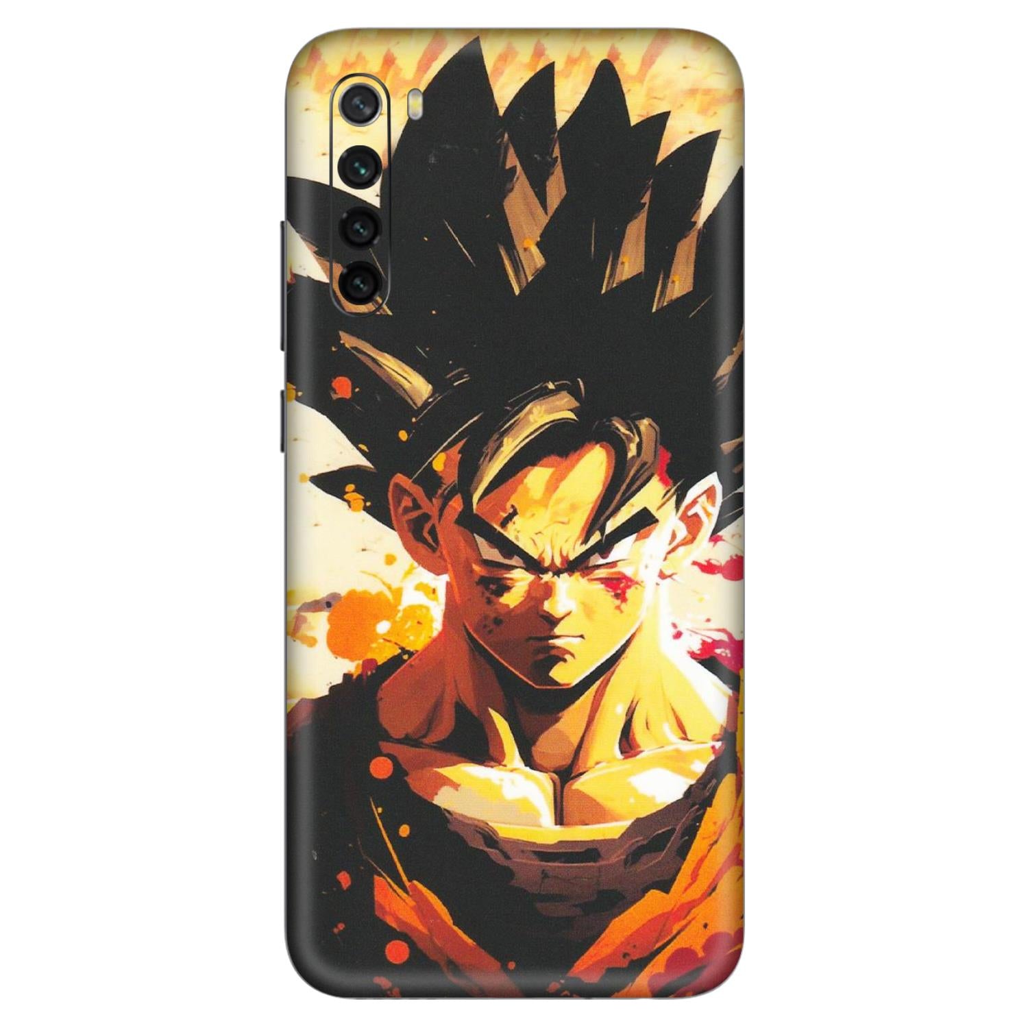 Xiaomi Redmi Phone Skins (All Models) - Angry Goku - Matte Finish (M-12) Redmi Note 8