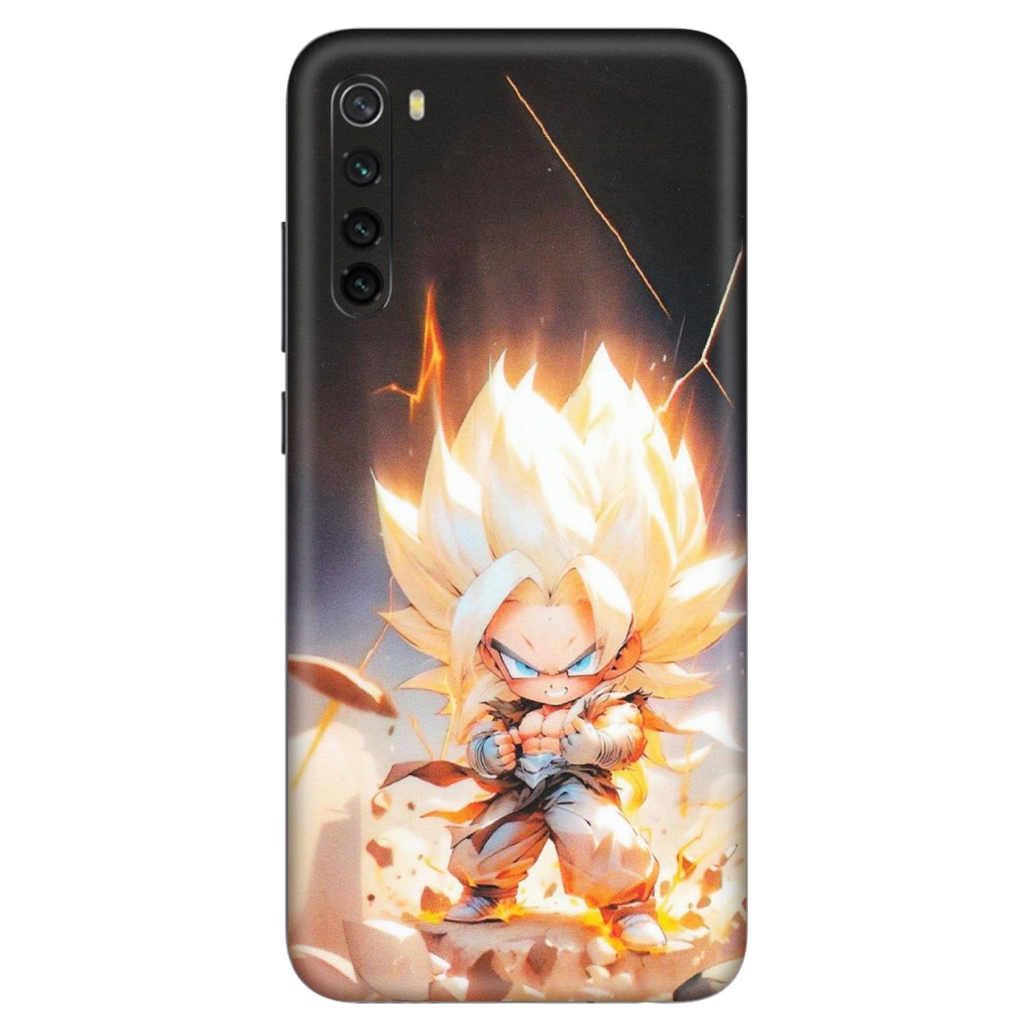 Xiaomi Redmi Phone Skins (All Models) - Goku Dragon Cute Anime - Matte Finish (M-131) Redmi Note 8