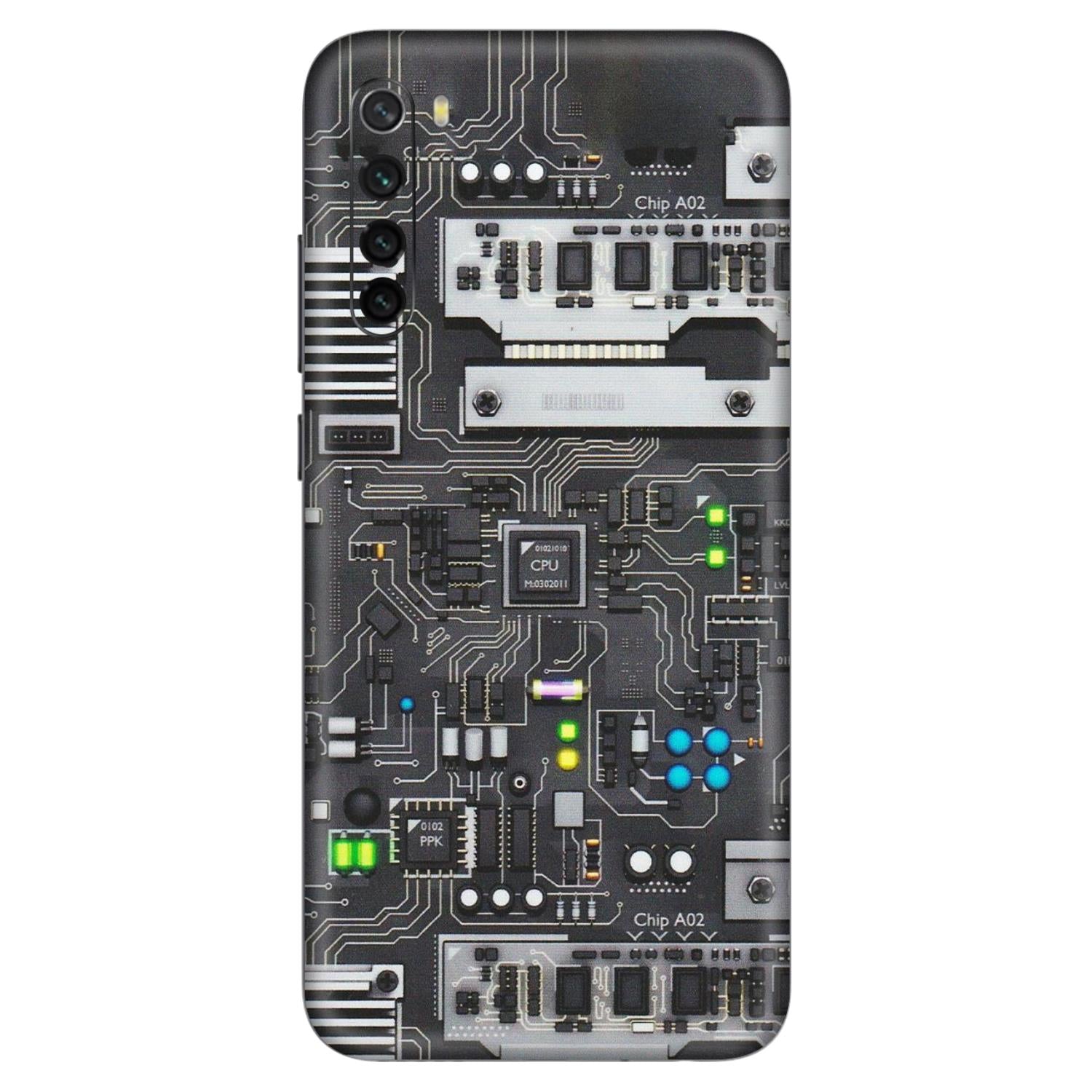 Xiaomi Redmi Phone Skins (All Models) - Motherboard Internals - Matte Finish (M-135) Redmi Note 8