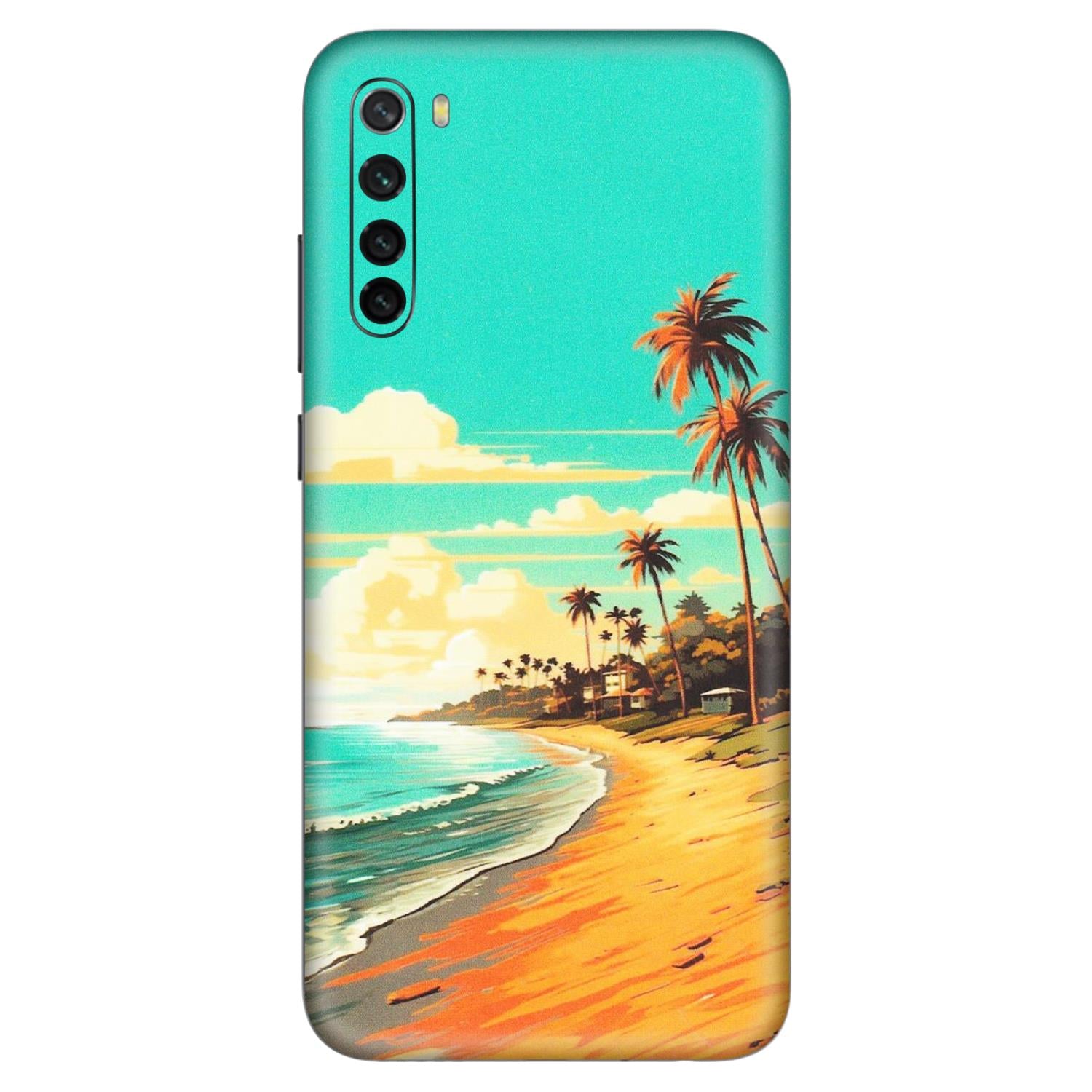 Xiaomi Redmi Phone Skins (All Models) - Miami Beach - Matte Finish (M-136) Redmi Note 8