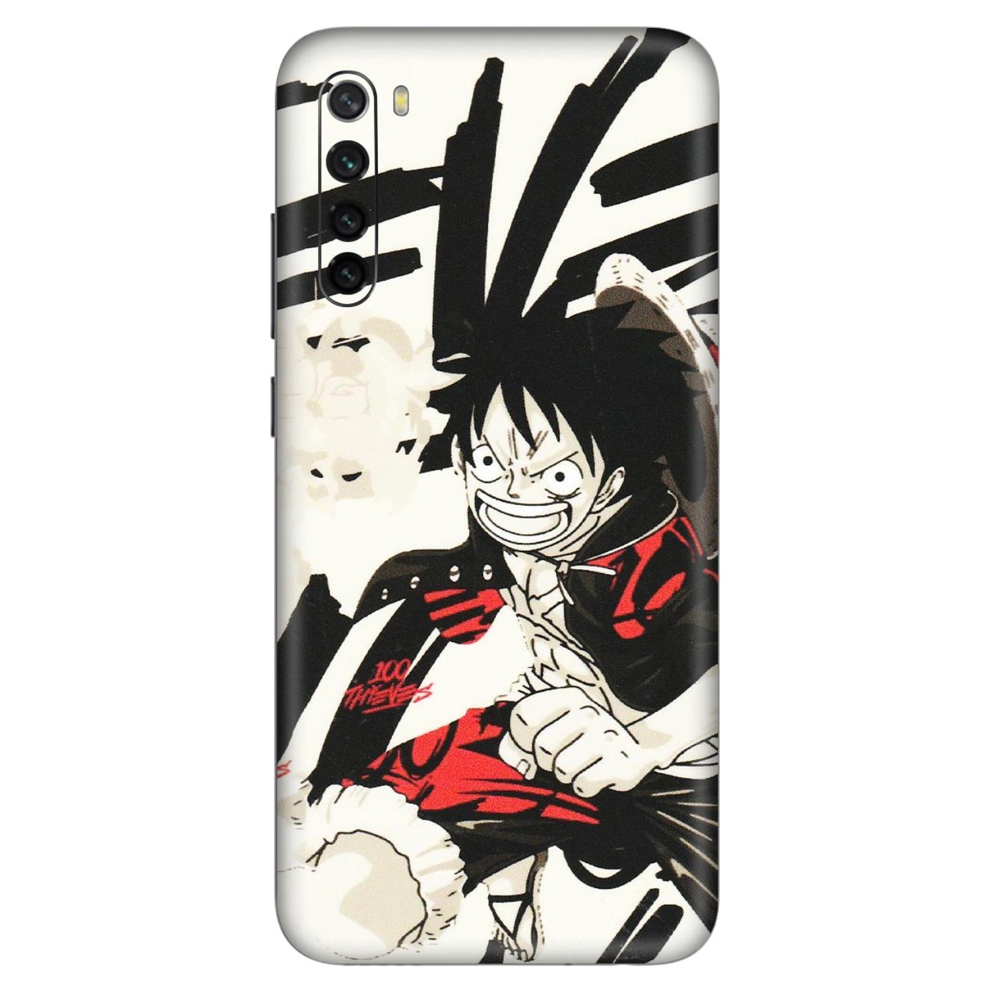Xiaomi Redmi Phone Skins (All Models) - Monkey D.Luffy Manga Anime - Matte Finish (M-145) Redmi Note 8