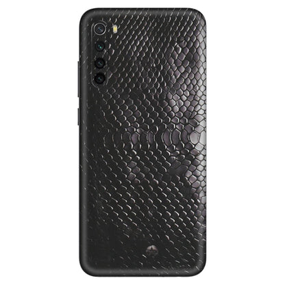 Xiaomi Redmi Phone Skins (All Models) - Black Snack Leather - Matte Finish (M-147) Redmi Note 8
