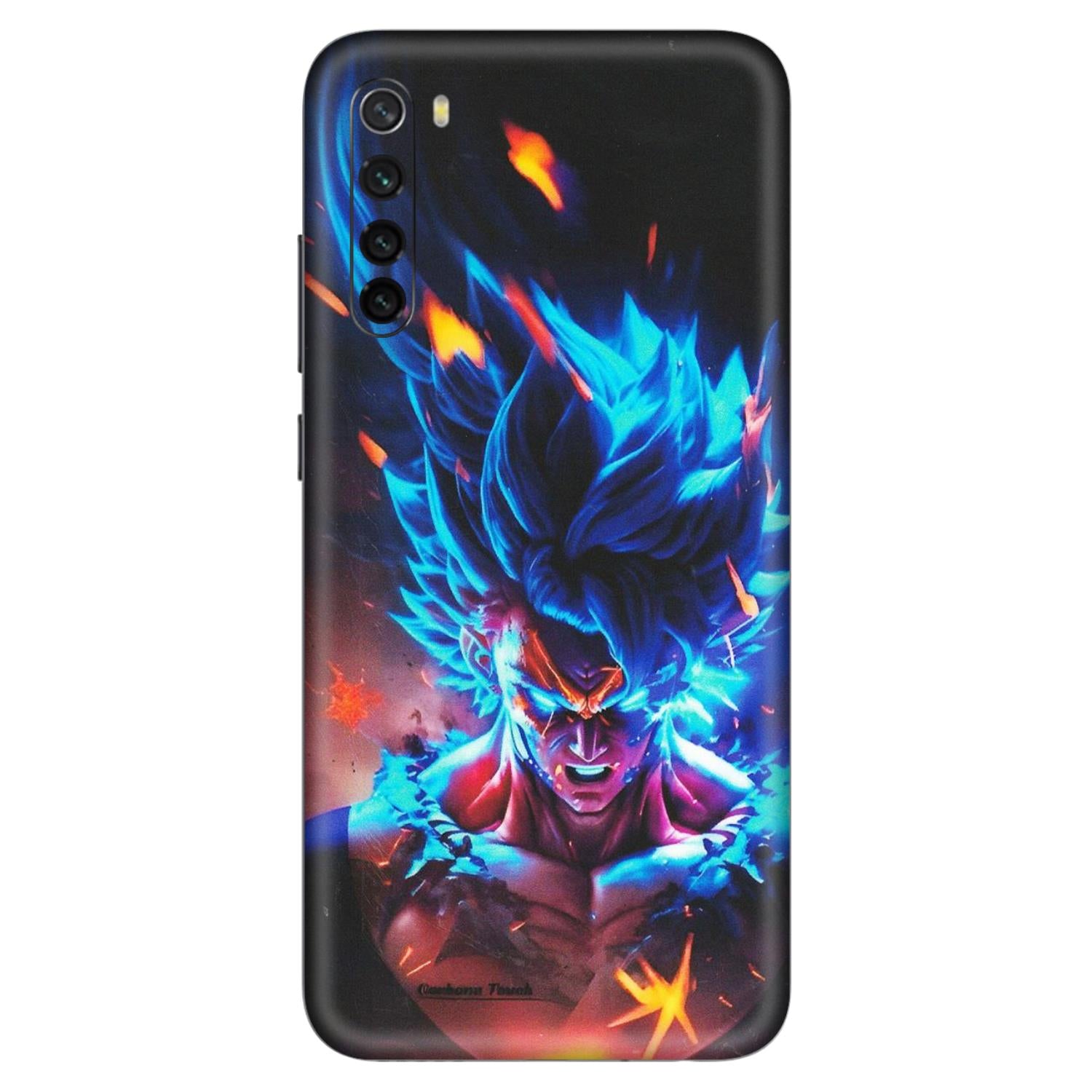 Xiaomi Redmi Phone Skins (All Models) - Angry Goku Dragon Ball Anime - Matte Finish (M-150) Redmi Note 8