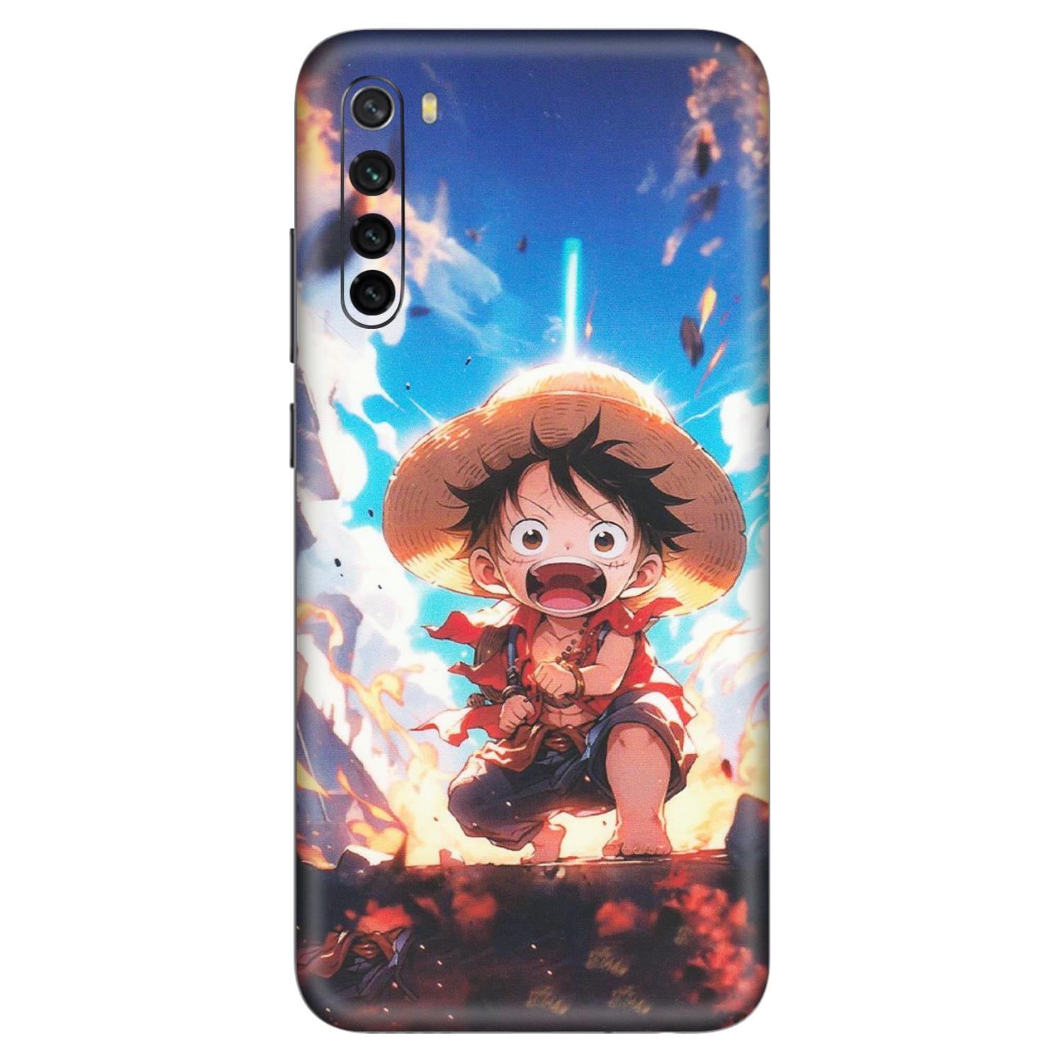Xiaomi Redmi Phone Skins (All Models) - Toon One Piece Cute Character - Matte Finish (M-35) Redmi Note 8