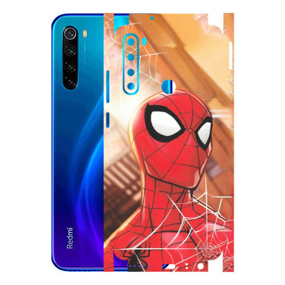 Xiaomi Redmi Phone Skins (All Models) - Spiderman Face New - Matte Finish (M-41) Redmi Note 8