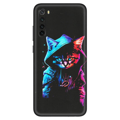 Xiaomi Redmi Phone Skins (All Models) - Cyberpunk Cat - Matte Finish (M-45) Redmi Note 8