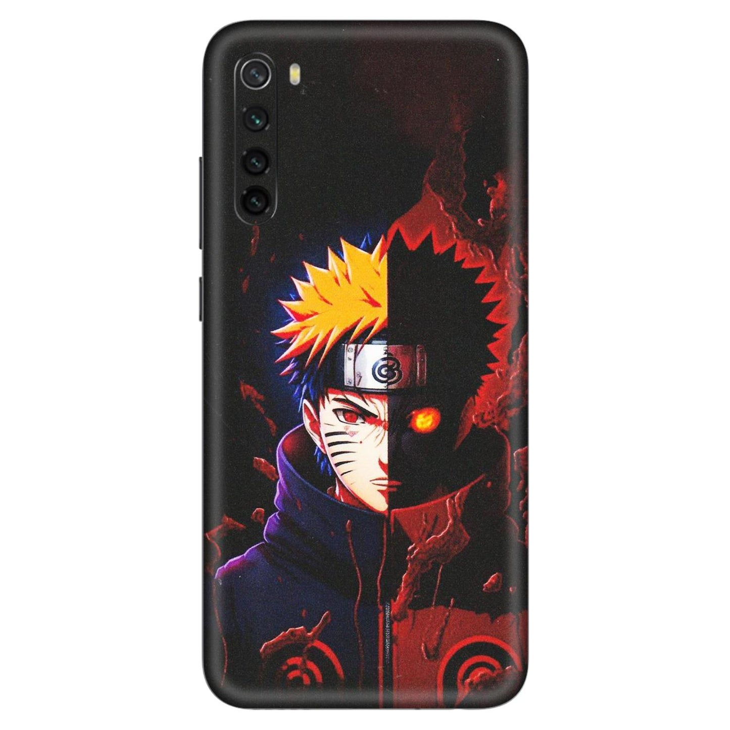Xiaomi Redmi Phone Skins (All Models) - Naruto X Evil - Matte Finish (M-70) Redmi Note 8