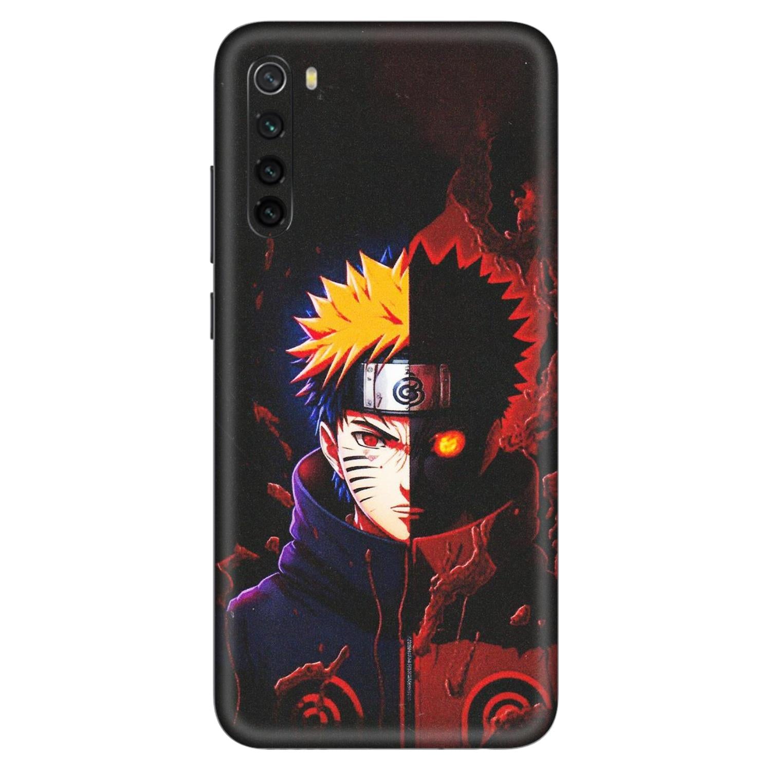 Xiaomi Redmi Phone Skins (All Models) - Naruto X Evil - Matte Finish (M-70) Redmi Note 8