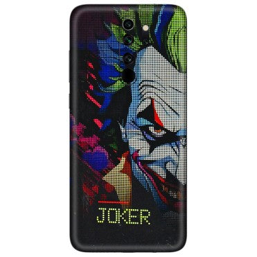 Xiaomi Redmi Phone Skins (All Models) - Joker Dot Matrix - 3D Embossed Finish (L-08) Redmi Note 8 Pro